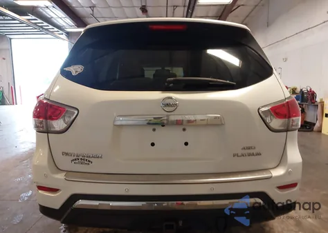 2014 Nissan Pathfinder Platinum from USA, damaged, VIN 5N1AR2MM9EC647310